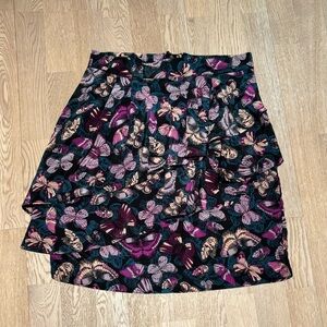 Butterfly Ruffled Skirt